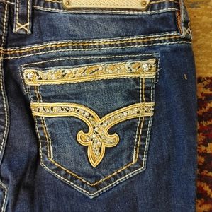 Ladies Rock Revival Jeans Size 29x31